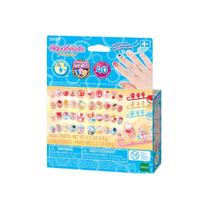 Aquabeads Kit Refil Nail Studio Hearts e Ribbons 35059 Aquabeads Kit Refil Nail Studio Hearts e Ribbons 35059