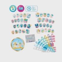 Aquabeads Kit Refil Nail Studio Stars e Unicorns