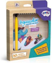 Aquacolor Colorindo Com Água Caderno Ilustrado-Férias-Toyster