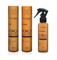Aquaflora Força Cresc e Resist Kit Sh + Cond +Tônico Finaliz Aquaflora Força Cresc e Resist Kit Sh + Cond +Tônico Finaliz