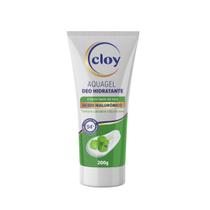 Aquagel desodorante hidratante corporal cloy cica 200 gramas caixa com 12