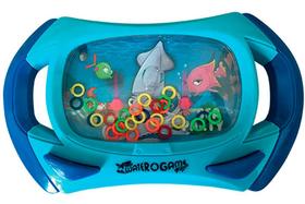 Aquaplay 02 Botões Argolas Plástico Brinquedo Clássico Mar