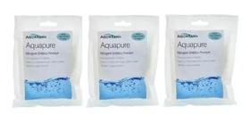 Aquapure Aquatank Trata 500 litros Agua doce e salgada Kit Promocional 3 saches