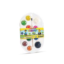 Aquarela 12 Cores Acrilex - Pintura em Papel Aquarela 12 Cores Acrilex - Pintura em Papel