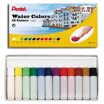 Aquarela 6ml Pentel Arts Water Colours Conjunto Com 12 Cores