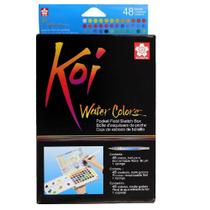 Aquarela Artística Sakura Koi Water Colors 48 Cores