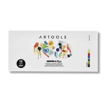 Aquarela Bisnaga Misci 6ml - Estojo com 12 cores - Artools