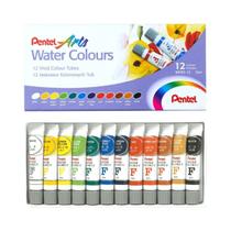Aquarela Bisnaga Pentel 12 Cores 5ml