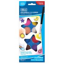 Aquarela em Pastilha - 12 Cores