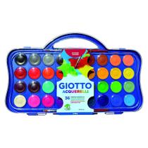 Aquarela Em Pastilha Giotto Intense Colors Com 36 Cores