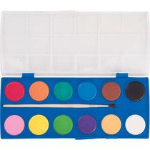 Aquarela Escolar Tris Mega Acqua Color 12 Cores Aquarela Escolar Tris Mega Acqua Color 12 Cores