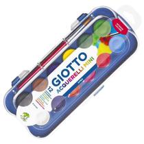 Aquarela Giotto 12 Pastilhas de 30mm com 1 Pincel