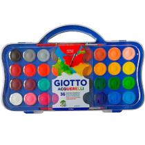 Aquarela Giotto Mini 36 Pastilhas com 2 Pinceis