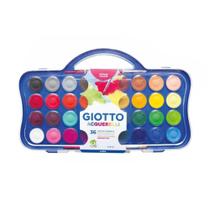 Aquarela Giotto Mini 36 Pastilhas com 2 Pinceis