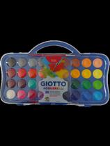Aquarela Giotto pastilha 30mm com 36 cores + pincel