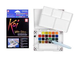 Aquarela Koi Sakura Estojo C/ 24 Cores