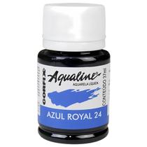 Aquarela Líquida Aqualine Corfix 37ml Azul Royal 24 Aquarela Líquida Aqualine Corfix 37ml Azul Royal 24