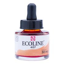 Aquarela Líquida Ecoline Talens 407 Deep Ochre