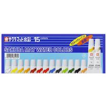 Aquarela Líquida Sakura Mat Water Color 15 Cores EMW-15GS