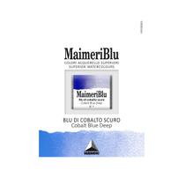 Aquarela MaimeriBlu Pastilha 374 Cobalt Blue Deep