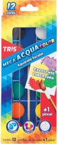 Aquarela Mega Acqua Color C/12 Cores TRIS