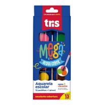Aquarela Mega Acqua Color Estojo C/12 Cores Tris