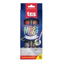 Aquarela Mega Acqua Color Metálica Estojo C/12 Cores Tris