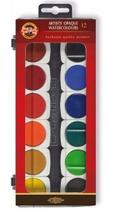Aquarela Pastilha 12 Cores Koh I Noor
