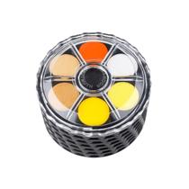 Aquarela Pastilha Koh-I-Noor Empilhável 36 Cores