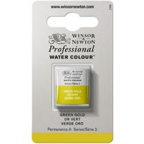 Aquarela Pastilha Profissional Winsor 294 Green Gold