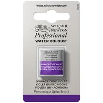 Aquarela Pastilha Profissional Winsor 550 Quinacridone Violet