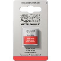 Aquarela Pastilha Profissional Winsor 576 Rose Dore