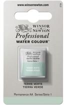 Aquarela Pastilha Profissional Winsor 637 Terre Verte