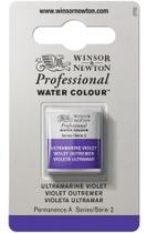 Aquarela Pastilha Profissional Winsor 672 Ultramarine Violet