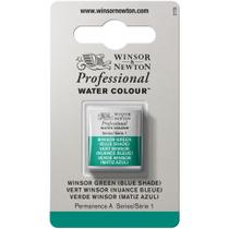 Aquarela Pastilha Profissional Winsor 719 Winsor Green Blue - Winsor & Newton