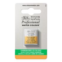 Aquarela Pastilha Profissional Winsor 891 Cadmium Free Yellow Deep