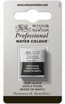 Aquarela Pastilha Profissional Winsor Ivory Black 331