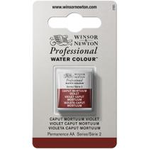 Aquarela Pastilha Profissional Winsor & Newton 125 Caput Mortuum Violet