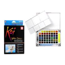 Aquarela Pastilha Sakura Koi 48 Cores