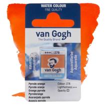 Aquarela Pastilha Talens Van Gogh 278 Pyrrole Orange 20862781