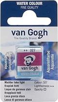 Aquarela Pastilha Talens Van Gogh 327 Madder Lake Light