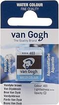 Aquarela Pastilha Talens Van Gogh 403 Vandyke Brown