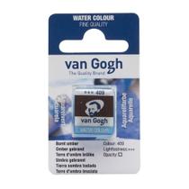 Aquarela Pastilha Talens Van Gogh 409 Burnt Umber