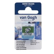 Aquarela Pastilha Talens Van Gogh 662 Permanent Green
