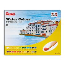 Aquarela Pentel 24 Cores 6ml - Htp-24 Aquarela Pentel 24 Cores 6ml - Htp-24