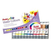 Aquarela Pentel 5ml Water Colours C/ 12 Cores