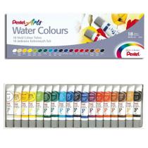 Aquarela Pentel Arts Water Colours Conjunto Com 18 Cores