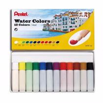 Aquarela Pentel Water Colors com 12c HTP-12