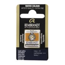 Aquarela Rembrandt Pastilha 231 Gold Ochre