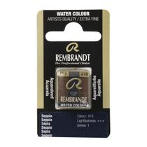 Aquarela Rembrandt Pastilha 416 Sepia